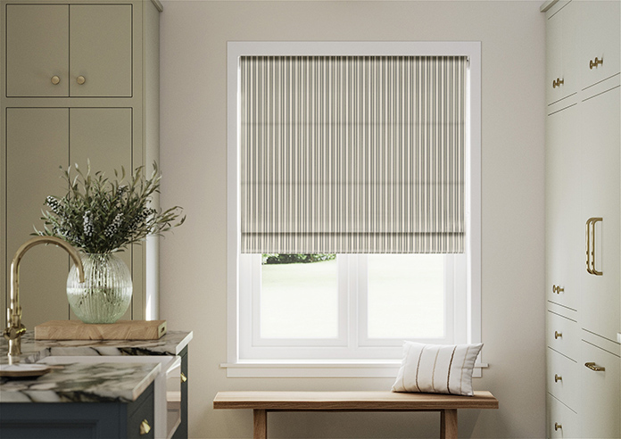 The British Stripe Co. Mary, Polzeath No.1 - Twist&Fit Roman Blind - Image 3